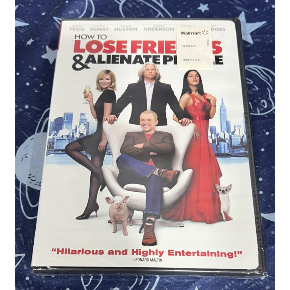 How to Lose Friends Alienate People (DVD, 2008, Checkpoint Sensormatic... New